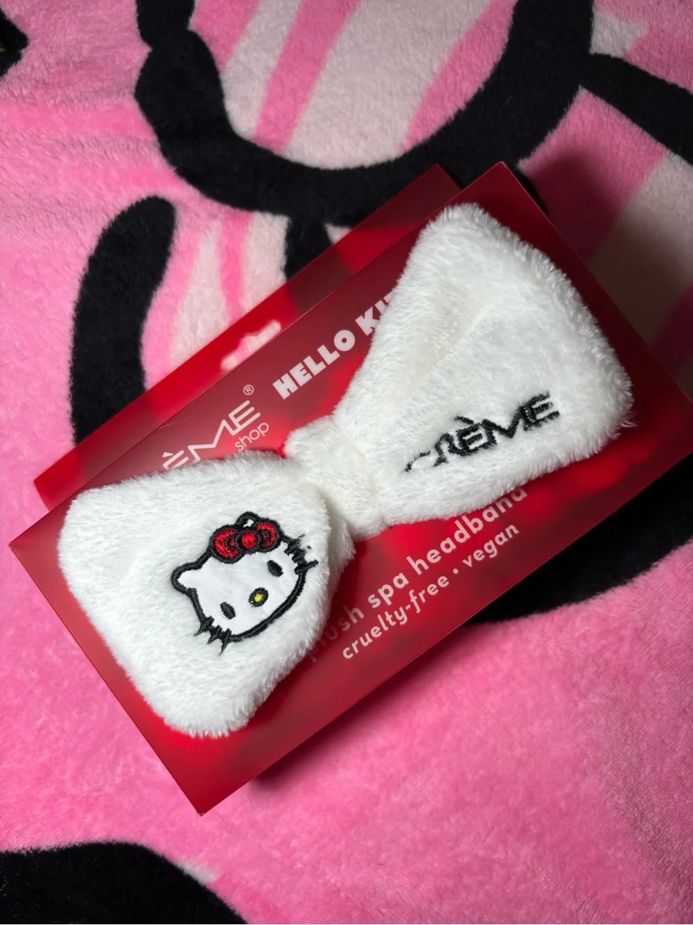 The Creme Shop Hello Kitty Plush Spa Headband